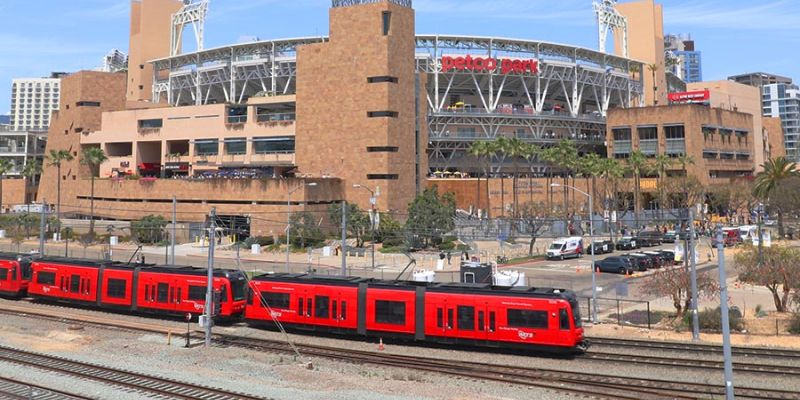 Trolley to Petco Park for Padres Games