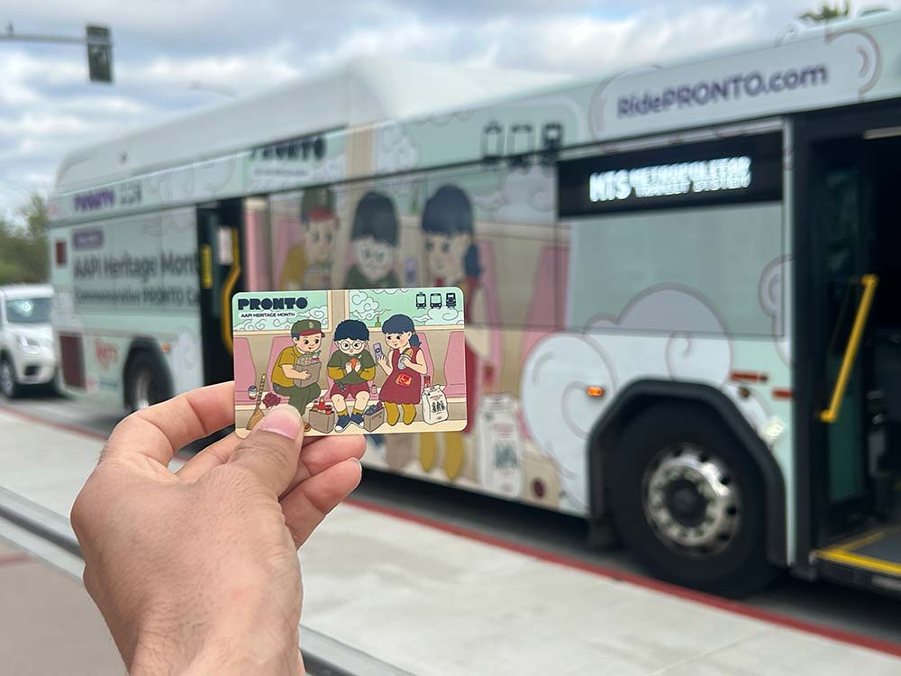 AAPI Bus Wrap and Card