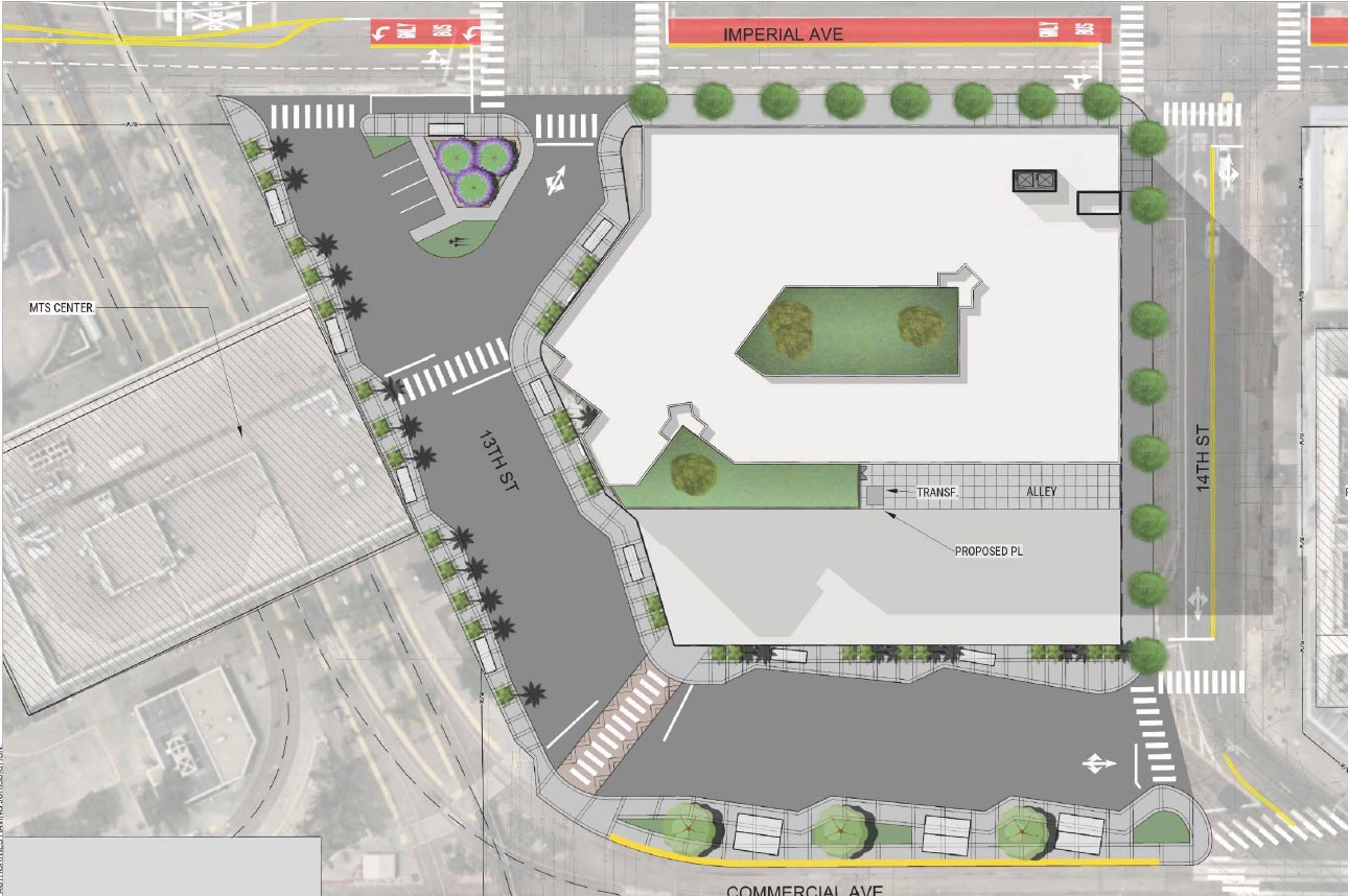 Rending of the  The North Project development
