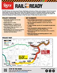 Download the Rail Ready Project Fact Sheet in English