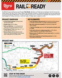 Download the Rail Ready Project Fact Sheet in English