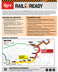 Download the Rail Ready Project Fact Sheet in Spanish