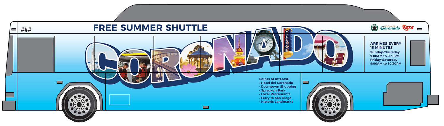 Coronado - Free Summer Shuttle