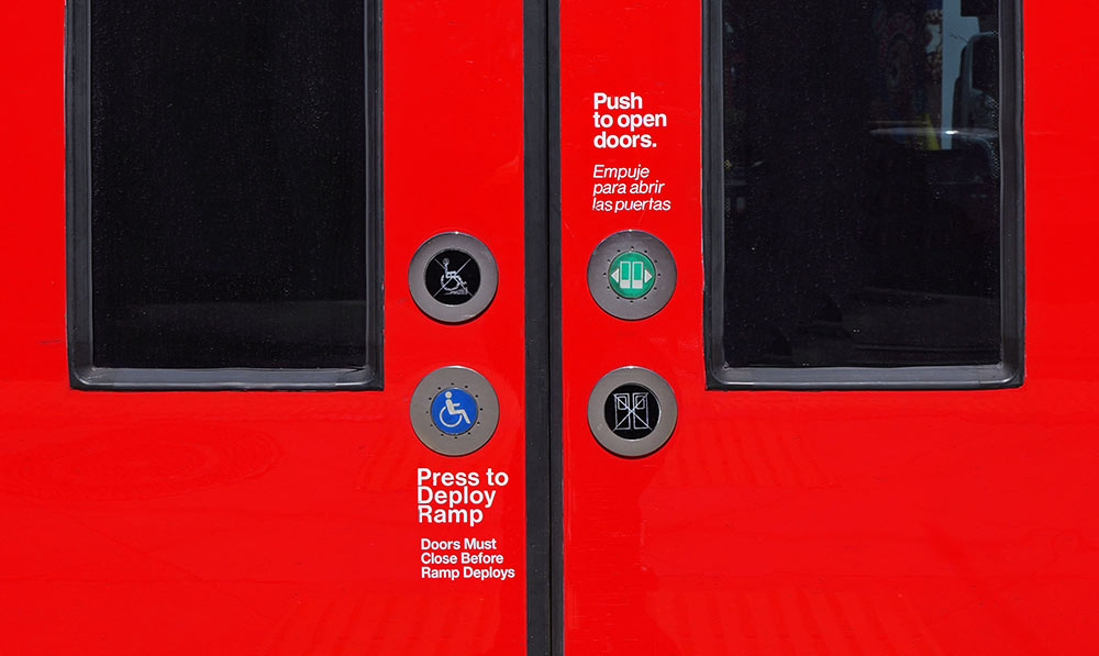 Deploy Ramp button on Trolley