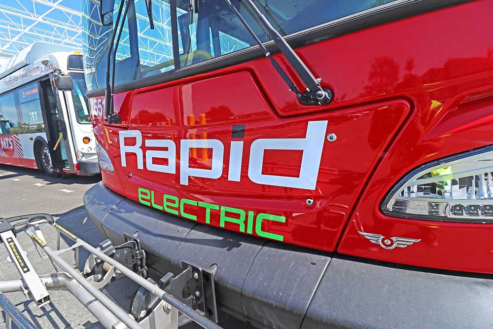 Electric Rapid Bus - MTS - San Diego