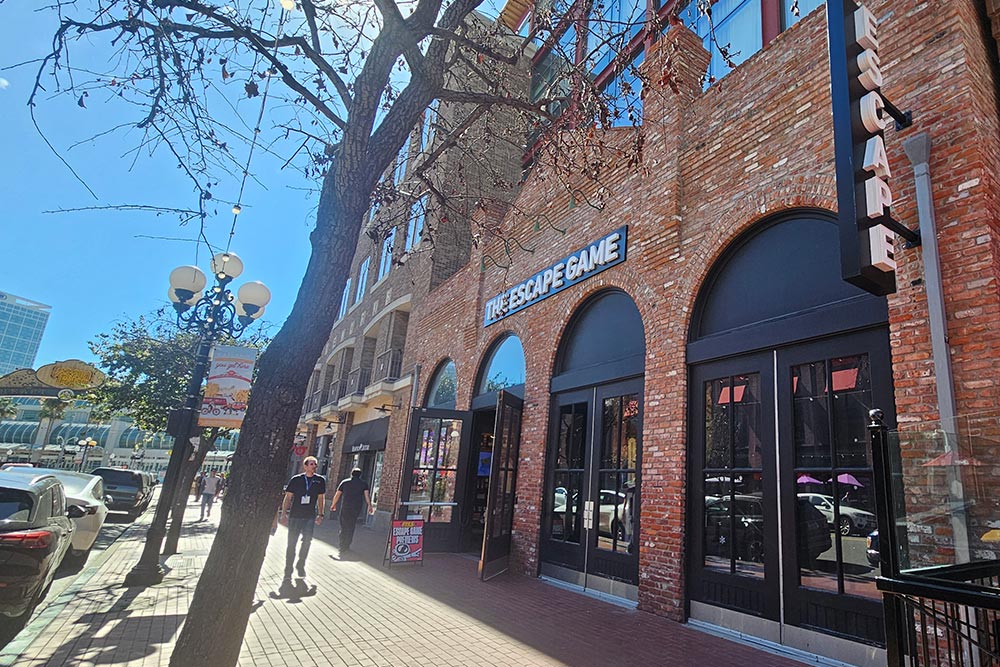 Front of a building - the Escape Game in Gaslamp Quarter - San Diego