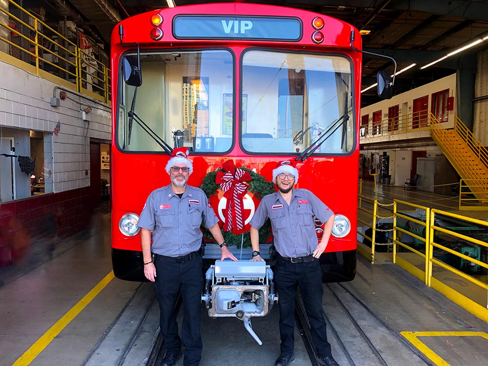 Trolley Operators for Holly Jolly Trolley