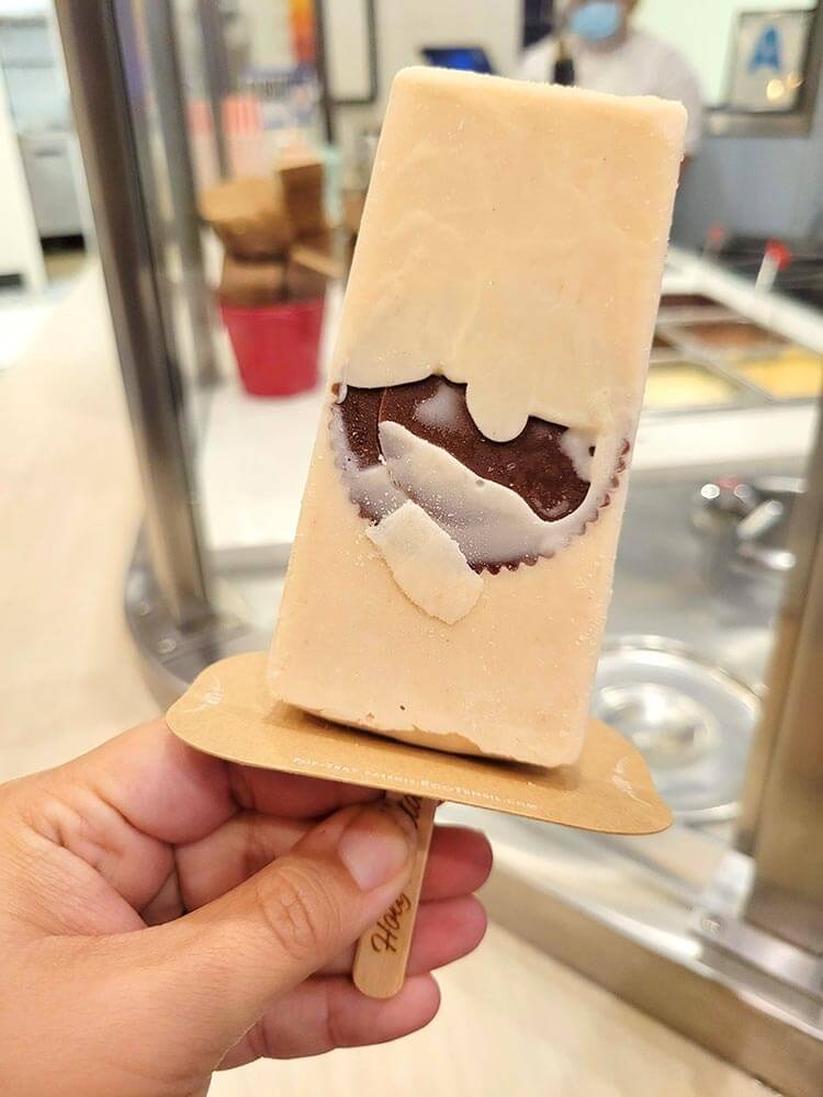 Peanut Butter with Reese's Cup at Holy Paleta