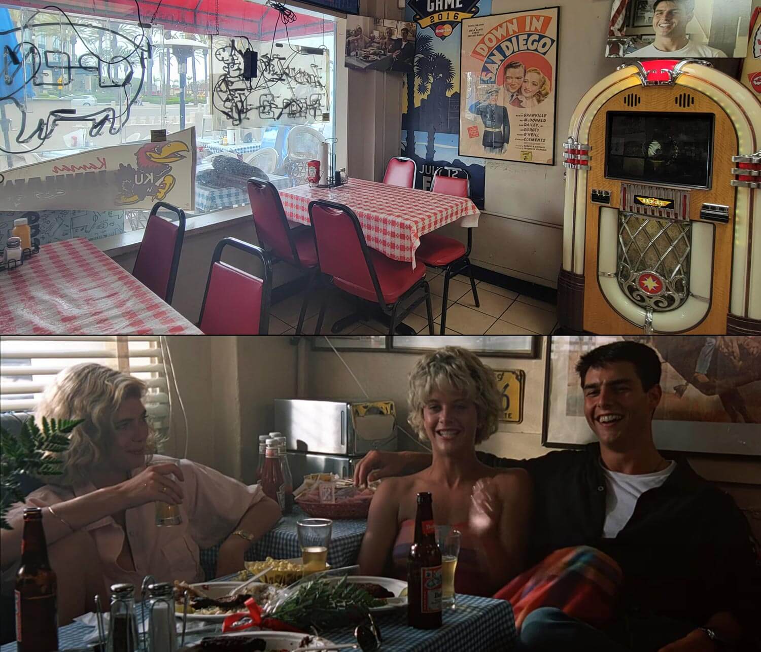 Kansas City Barbeque - Original Top Gun Filming Location