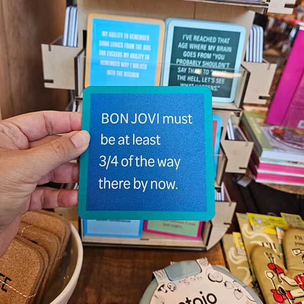 Bon Jovi must be 3/4 of the way there by now