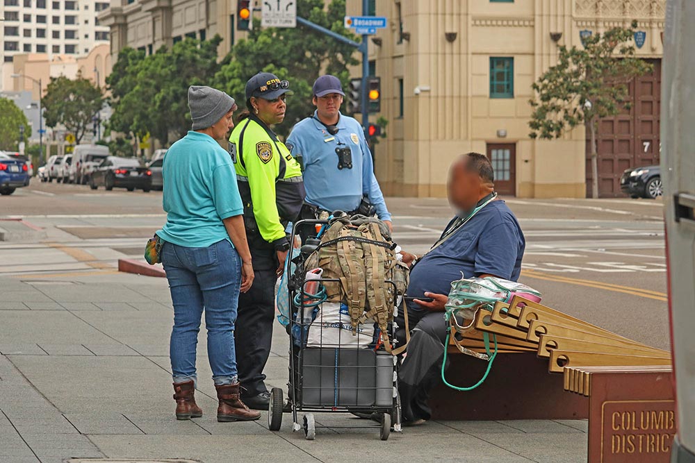 Working in Downtown San Diego