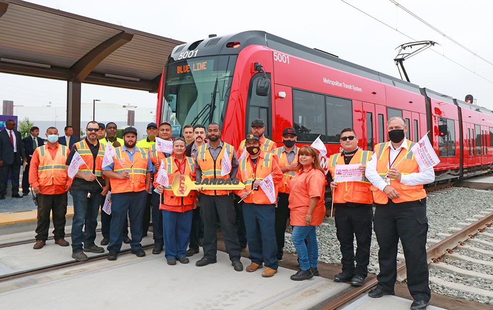 MTS Facilities Operations on the UC San Diego Blue Line Trolley