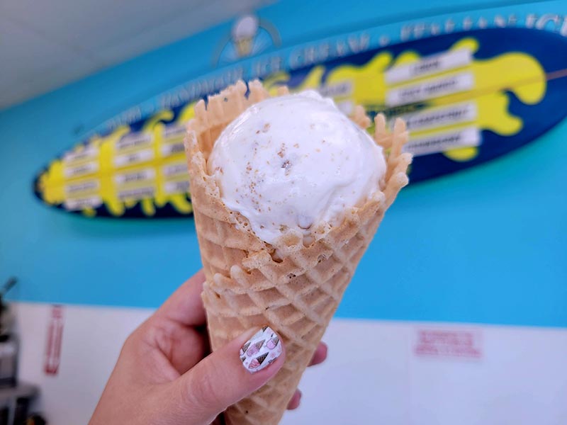 Skrewball Peanut Butter Cookie | Pacific Beach Ice Cream Co