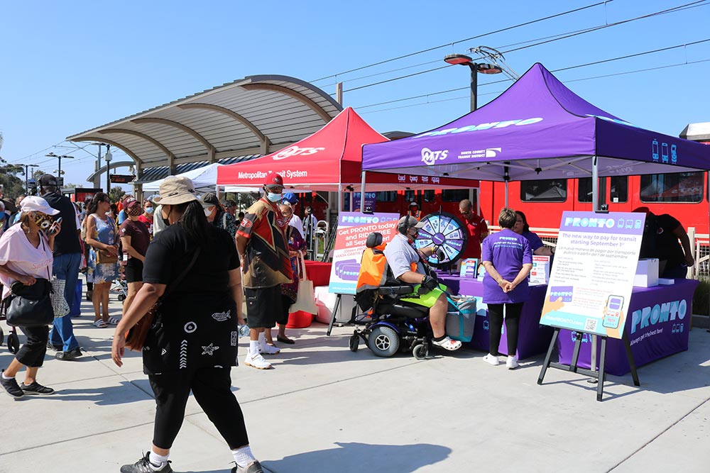 Trolley 40th Anniversary - The first PRONTO outreach event on July 31, 2021.