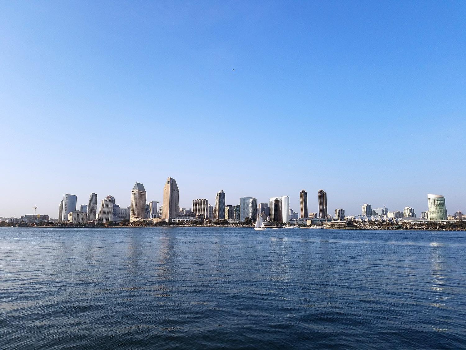 San Diego Skyline from Coronado, CA