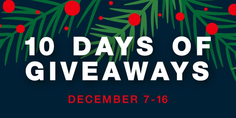 10 Days of Giveaways Banner