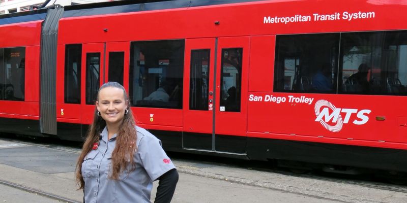 Trolley Operator Ameshia Dunham