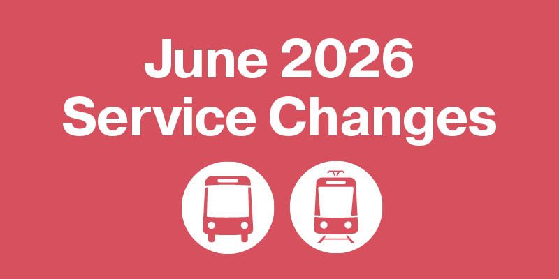 Link to June 2026 Service Changes