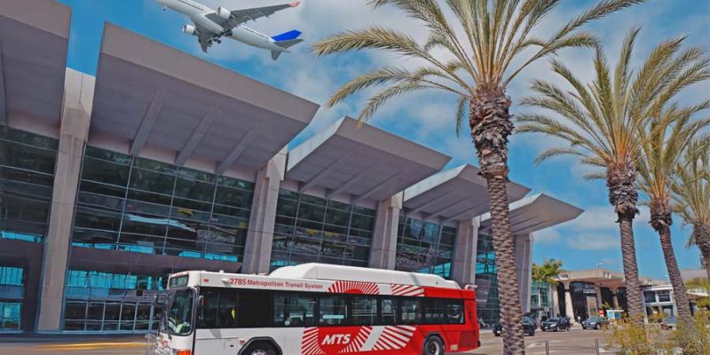 Route 992 at the San Diego Airport