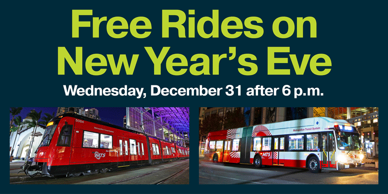Free Rides on New Year's Eve 