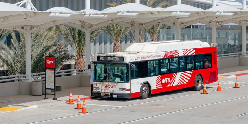 Route 992 at the San Diego Airport