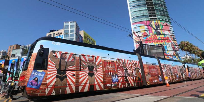 Trolley at SDCC