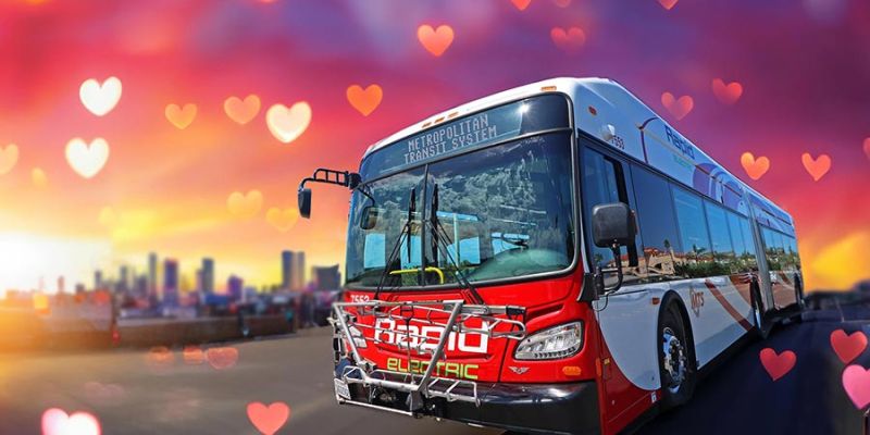 MTS Valentine's Bus