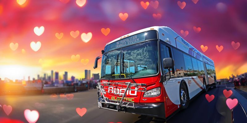 MTS Valentine's Bus