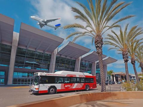 Route 992 at the San Diego Airport