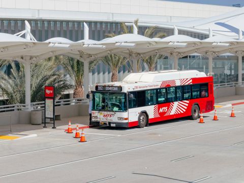 Route 992 at the San Diego Airport