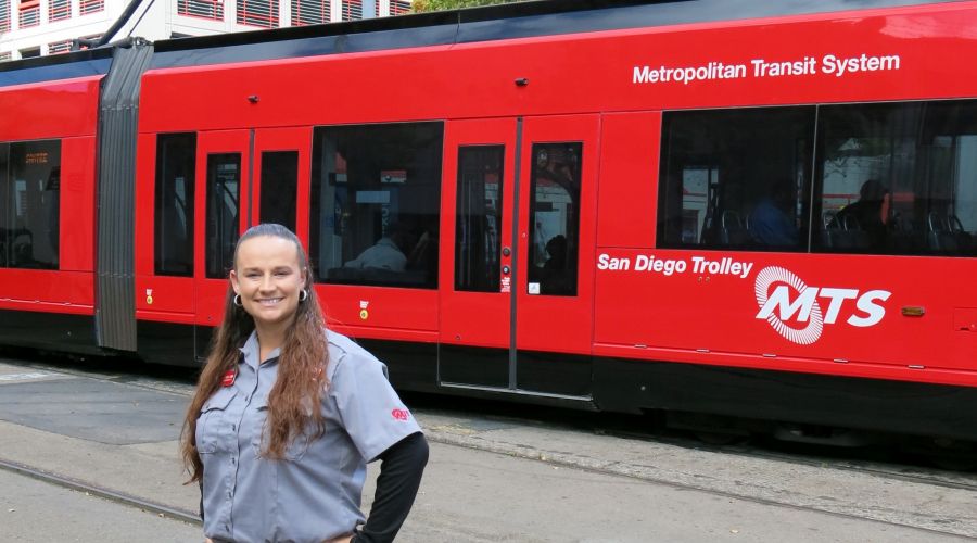 Trolley Operator Ameshia Dunham