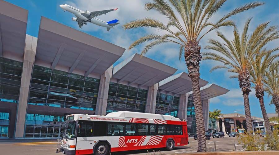 Route 992 at the San Diego Airport