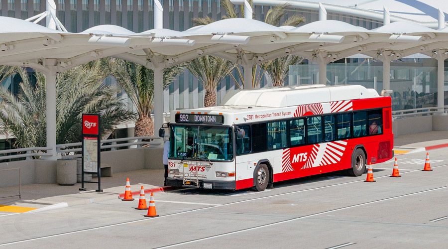 Route 992 at the San Diego Airport