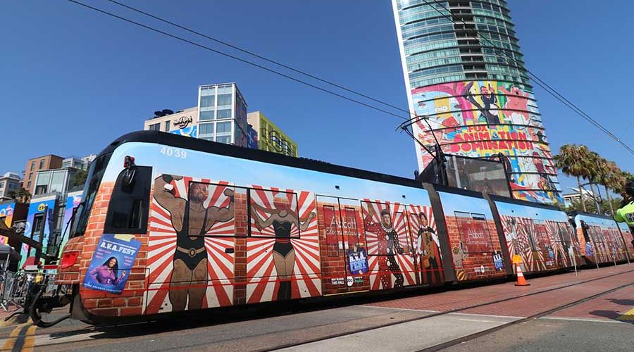 Trolley at SDCC