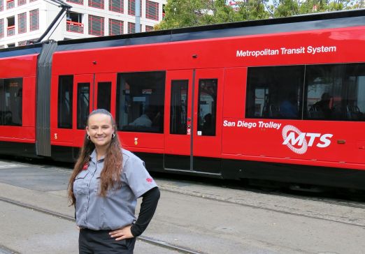 Trolley Operator Ameshia Dunham