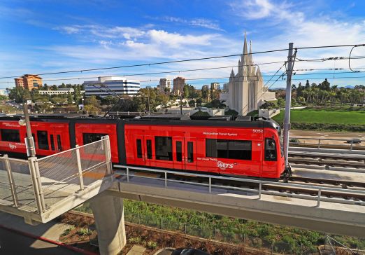 Trolley at Noble Drive 