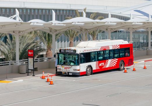 Route 992 at the San Diego Airport