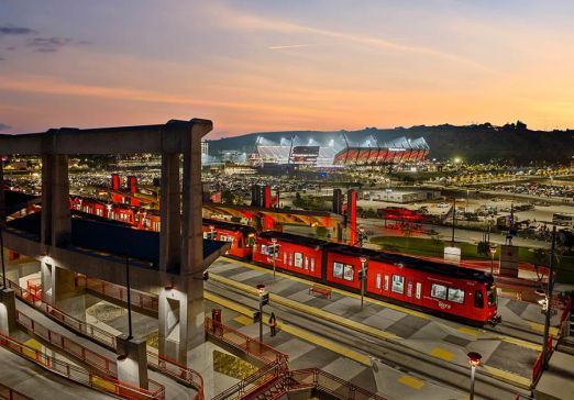 Trolley to Snapdragon Stadium