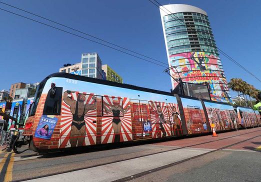 Trolley at SDCC