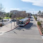 MTS Bus at SDSU Campus