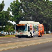 MTS Buses Go to the Beach in San Diego