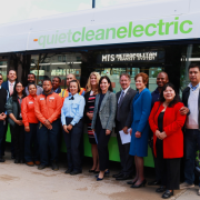 First Battery Electric Bus