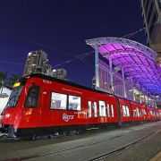 San Diego Trolley at America Plaza