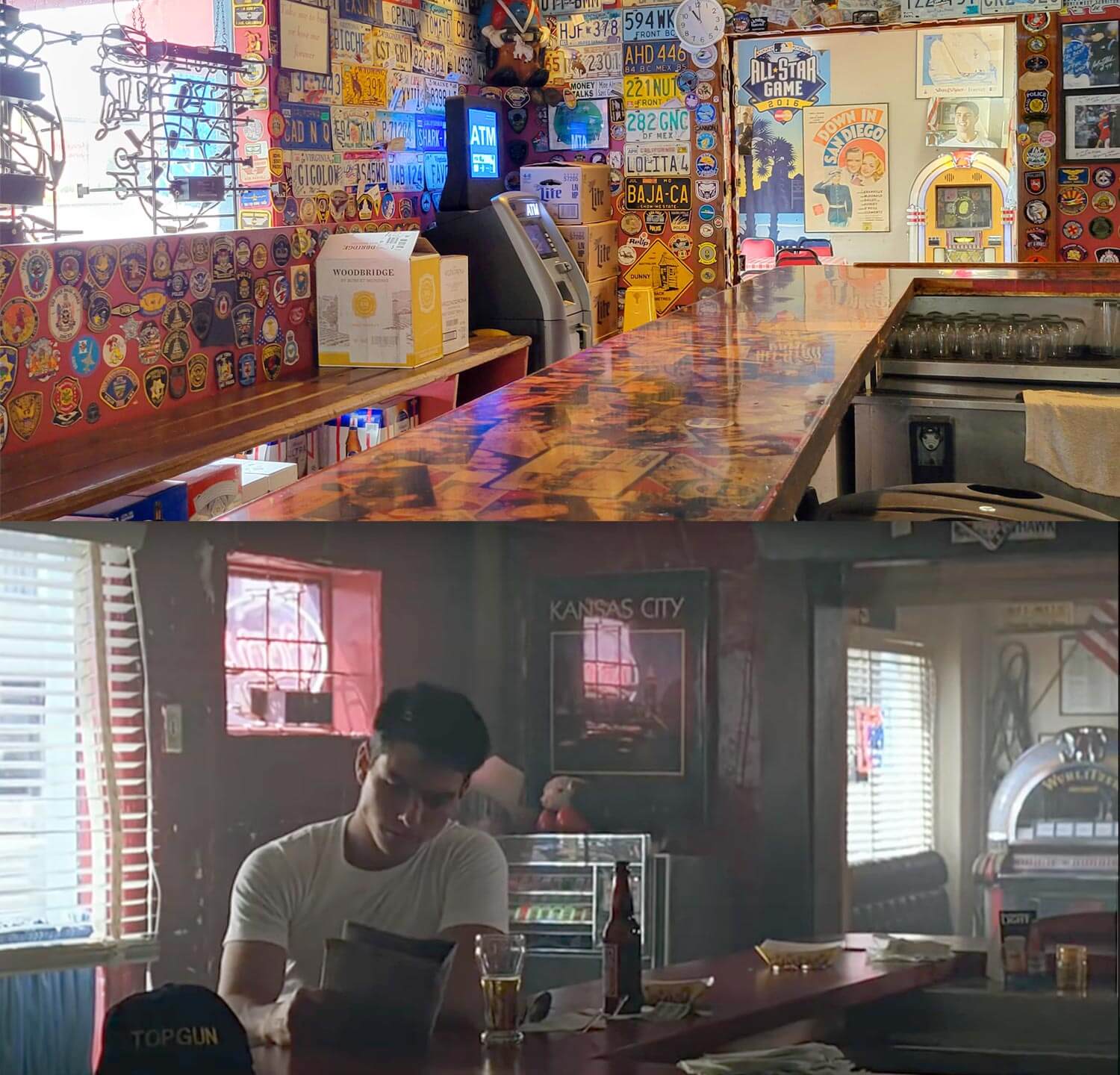 The Bar at Kansas City Barbeque - Original Top Gun Filming Location