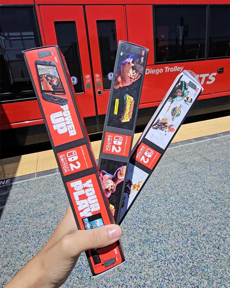 MTS Nintendo Trolley Banks