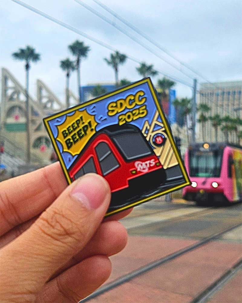 SDCC MTS Trolley Pins