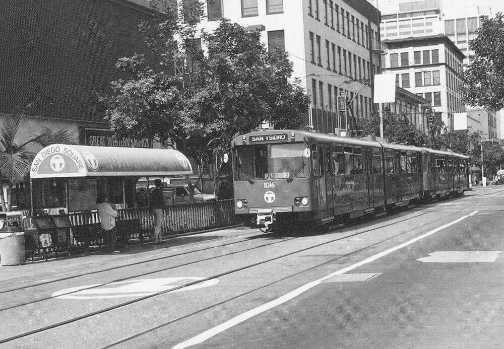 San Diego Square Trolley Station