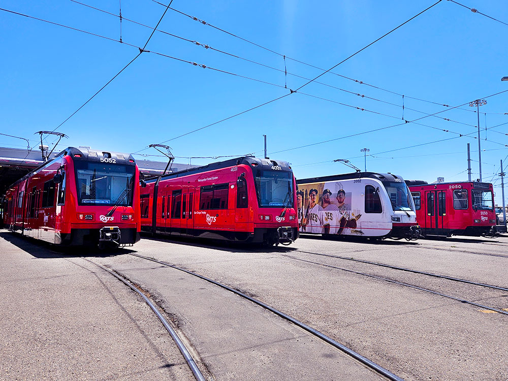 MTS Trolley in the Yard