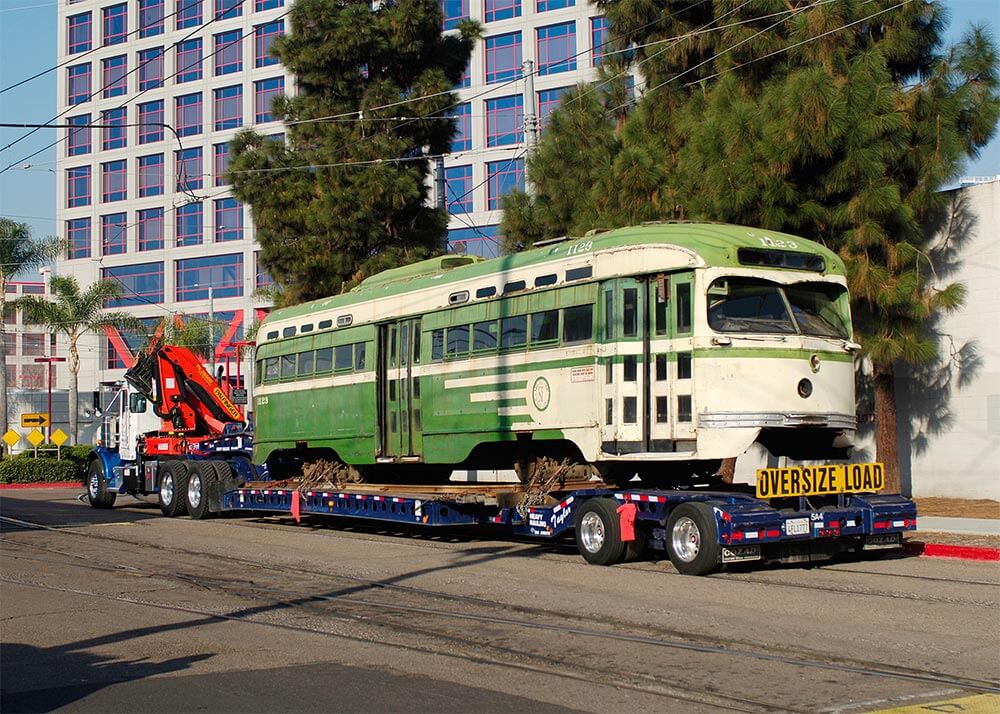 Car arriving to MTS